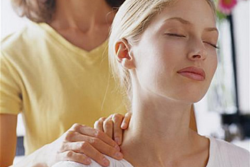 masaje en silla, relajacion